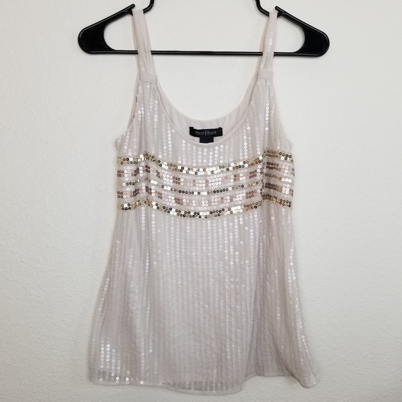 White House Black Market Tops - White House Black Market| sequin tank top